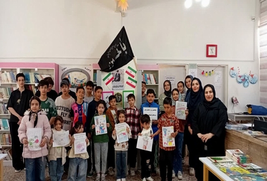 گزارش تصویری گرامی‌داشت چهلم رهبر شهید انقلاب و شهدای دانش‌آموز میناب در مراکز فرهنگی و هنری کانون استان قزوین